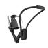ACEFAST E33 Neck Mount Phone Holder Clamp Type Wearable Phone Clip Bracket for POV Vlog Video - Black